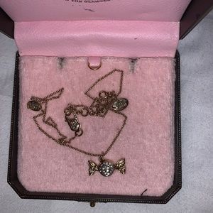 Juicy Couture Rhinestone Candy Necklace